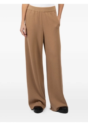 Eleventy wide-leg trousers - Brown