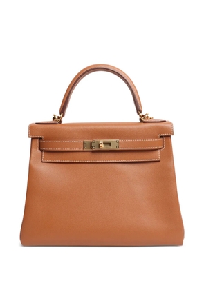 Hermès Pre-Owned Kelly 28 II Retourne leather tote bag - Brown