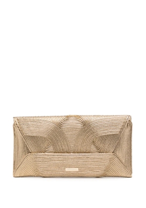 Aquazzura Vacanza clutch bag - Gold