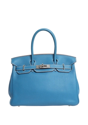 Hermès Pre-Owned 2011 Birkin 30 leather tote bag - Blue