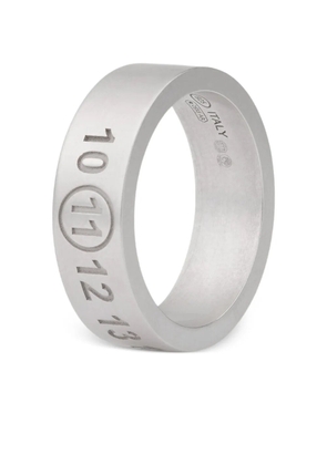 Maison Margiela number reference ring - Silver