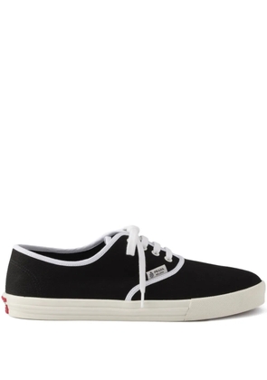 Prada lace-up round-toe sneakers - Black