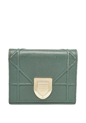 Christian Dior Pre-Owned Diorama wallet - Green