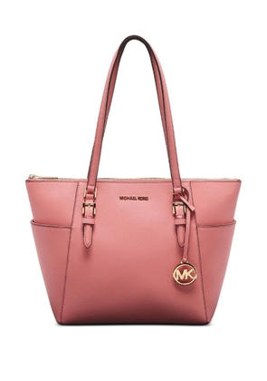 Michael Kors Charlotte leather tote bag - Pink