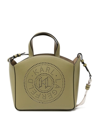 Karl Lagerfeld small K/Circle tote bag - Green