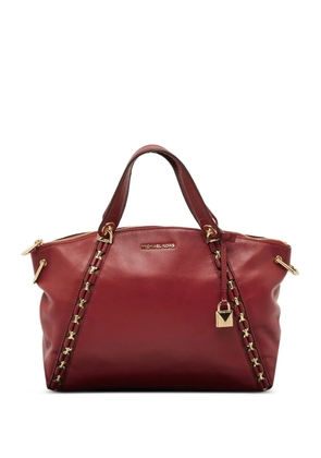 Michael Kors leather zip tote bag - Red