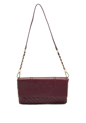 Tory Burch Alexa leather clutch bag - Red