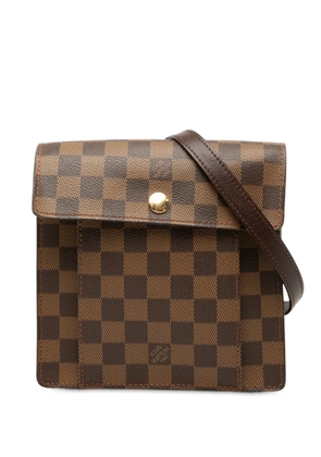 Louis Vuitton Pre-Owned 2000 Damier Ebene Pimlico crossbody bag - Brown