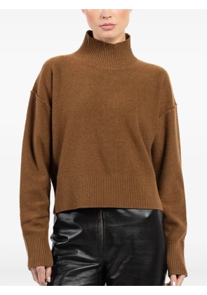Arlo Mott roll-neck pullover - Brown