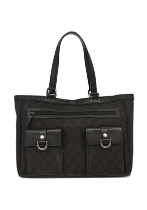 Gucci Pre-Owned 2010s GG canvas tote bag - Black