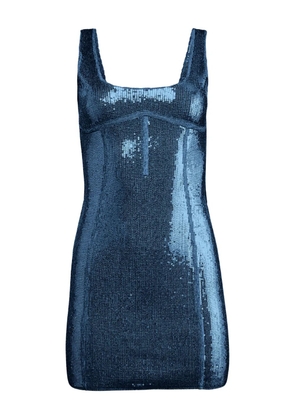 Fleur Du Mal sequin mini dress - Blue
