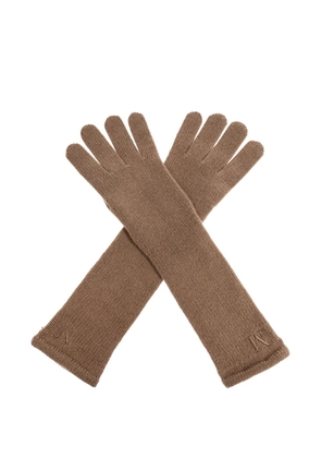 Max Mara cashmere gloves - Brown