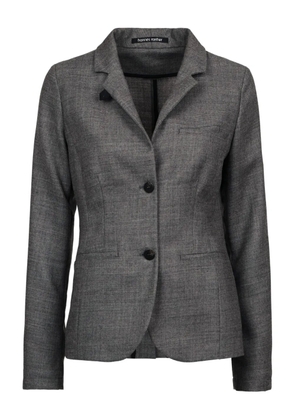 Hannes Roether buttoned notched-lapels blazer - Grey