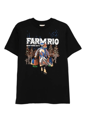 FARM Rio graphic-print T-shirt - Black