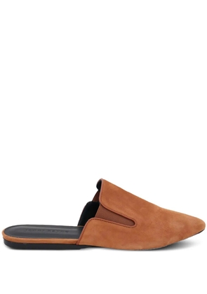 Jenni Kayne suede mules - Brown