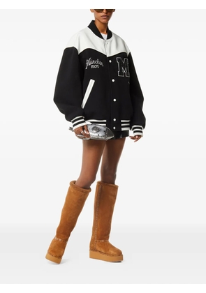 MCM rocket-design messenger bag - Silver