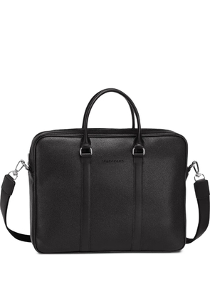 Longchamp Le Foulonne laptop bag - Black