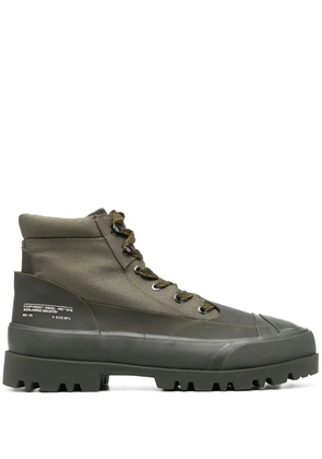 Diesel Hiko hybrid lace-up boots - Green
