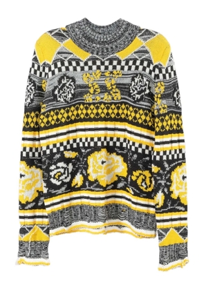 MSGM patterned sweater - Black