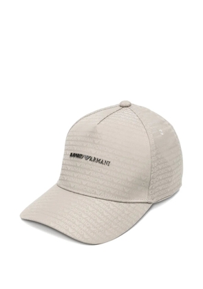 Emporio Armani logo baseball cap - Grey