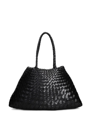 DRAGON DIFFUSION big Santa Croce black tote bag