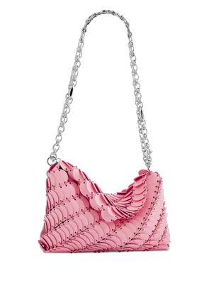 Rabanne Paco chain-strap shoulder bag - Pink