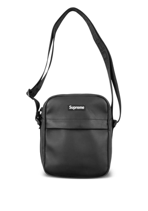 Supreme leather shoulder bag - Black