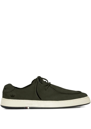 Osklen Soho Joatinga suede boat shoes - Green