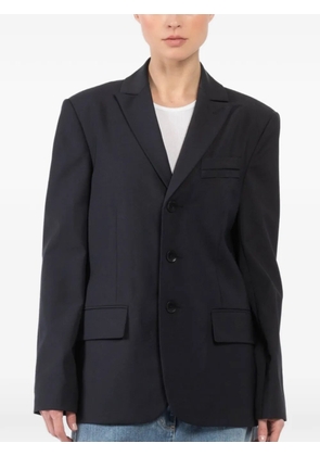 Tibi button-fastening single-breasted blazer - Blue