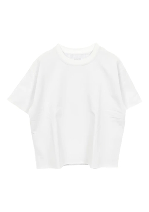 Bottega Veneta Pre-Owned Check double-layer t-shirt - White