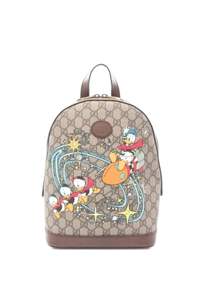 Gucci Pre-Owned x Disney 2010s GG Supreme Donald Duck backpack - Neutrals