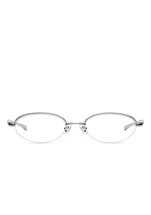 Gentle Monster Kota 02 oval-frame glasses - Silver