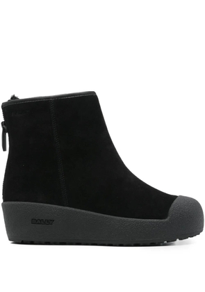 Bally 50mm suede boots - Black