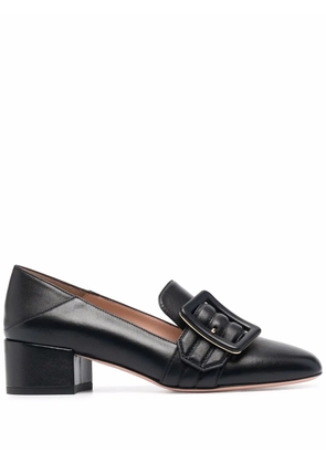 Bally collapsable-back leather loafers - Black