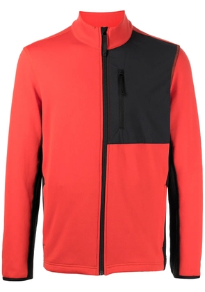 Aztech Mountain panelled fleece jacket - Orange
