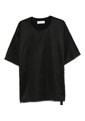 OAMC peacemaker textured T-shirt - Black