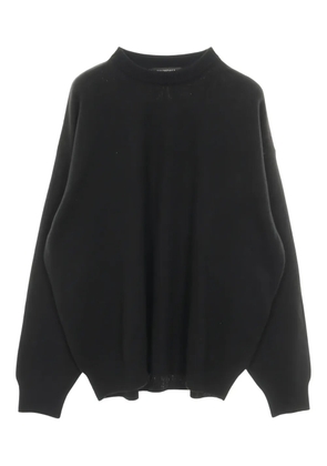 Balenciaga Pre-Owned 2010s crew-neck logo sweater - Black