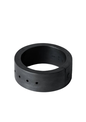 Parts of Four Sistema sterling-silver ring - Black
