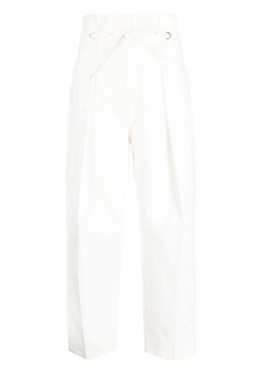 3.1 Phillip Lim pleat-detail straight-leg trousers - White