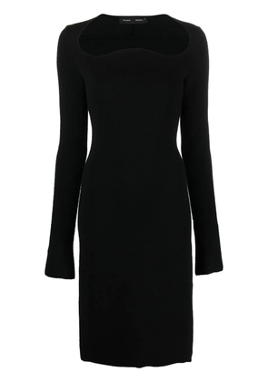 Proenza Schouler textured knit dress - Black