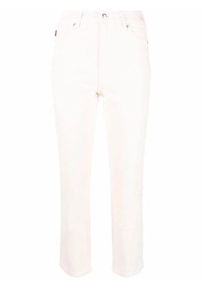HUGO skinny cropped jeans - Neutrals