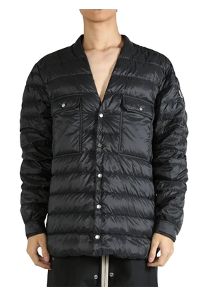 Moncler + Rick Owens Moncler + Rick Owens 'Outershirt' down jacket - Black
