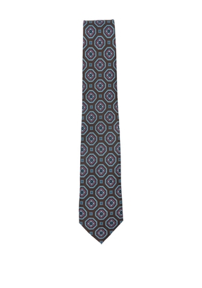 BIGI MILANO geometric-patterned tie - Red
