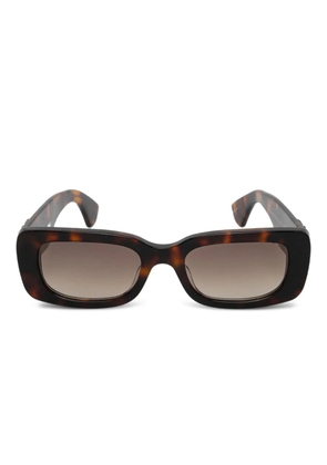 Kurt Geiger London rectangle-frame sunglasses - Brown