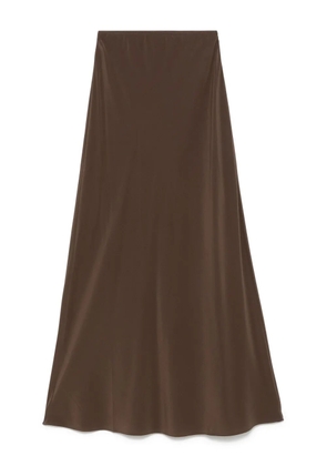 Matteau Bias midi skirt - Brown