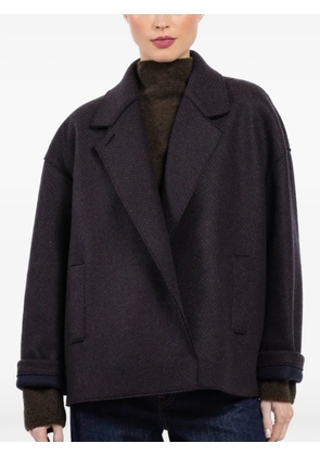 Harris Wharf London herringbone-pattern jacket - Brown