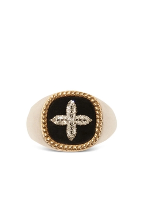 Pascale Monvoisin Bowie diamond signet ring - Gold