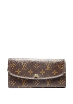Louis Vuitton Pre-Owned 2021-2025 Portefeuille Emilie monogram wallet - Brown