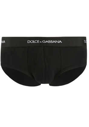 Dolce & Gabbana logo jersey briefs - Black