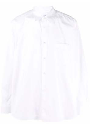 Comme Des Garçons Shirt plain button-down shirt - White